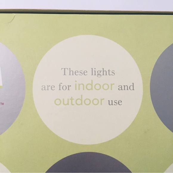 Rare Martha Stewart Everyday Clear Star Flower String Lights 16.1 feet 35 Lights - Picture 10 of 16